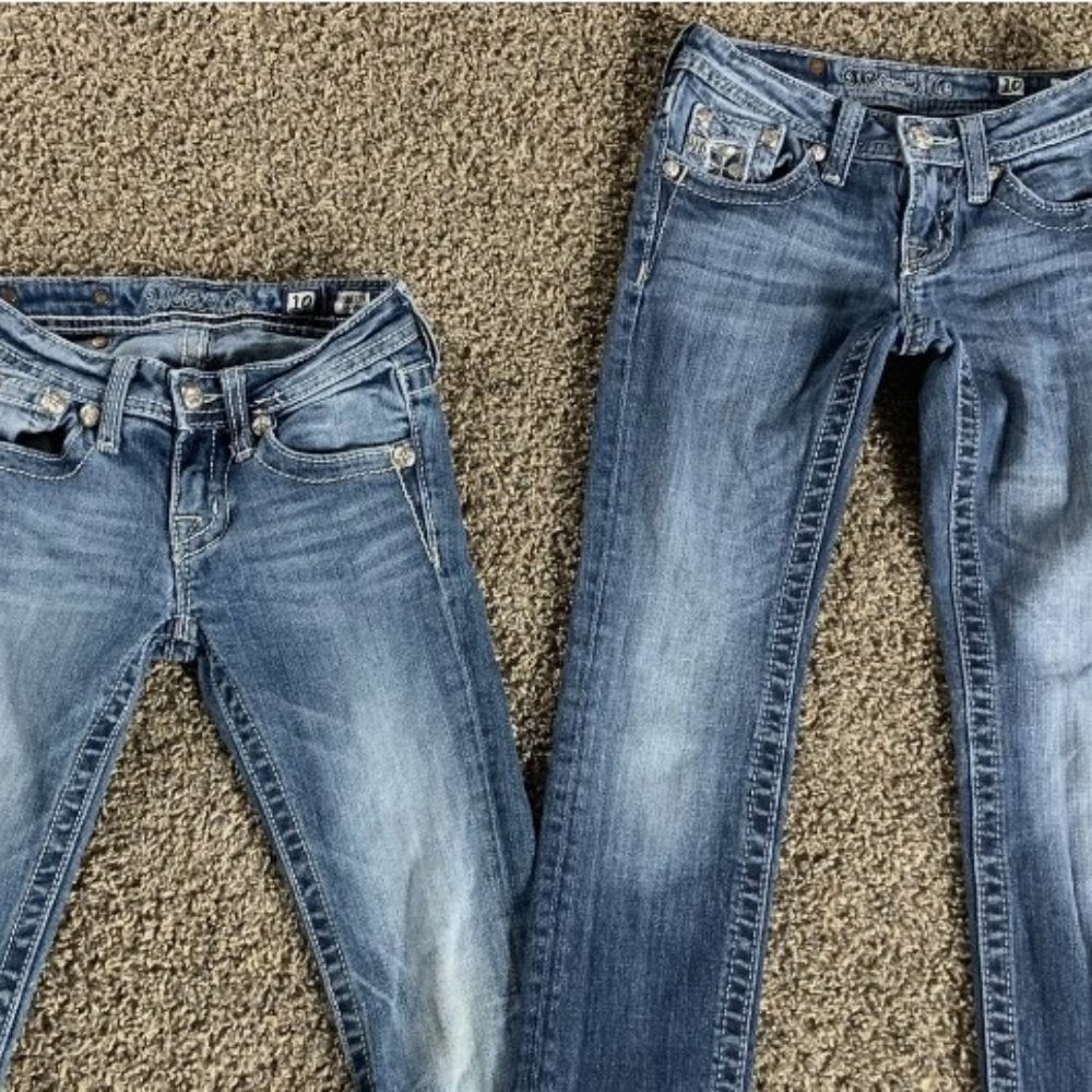 Girls Miss Me Jeans size 10 Lot